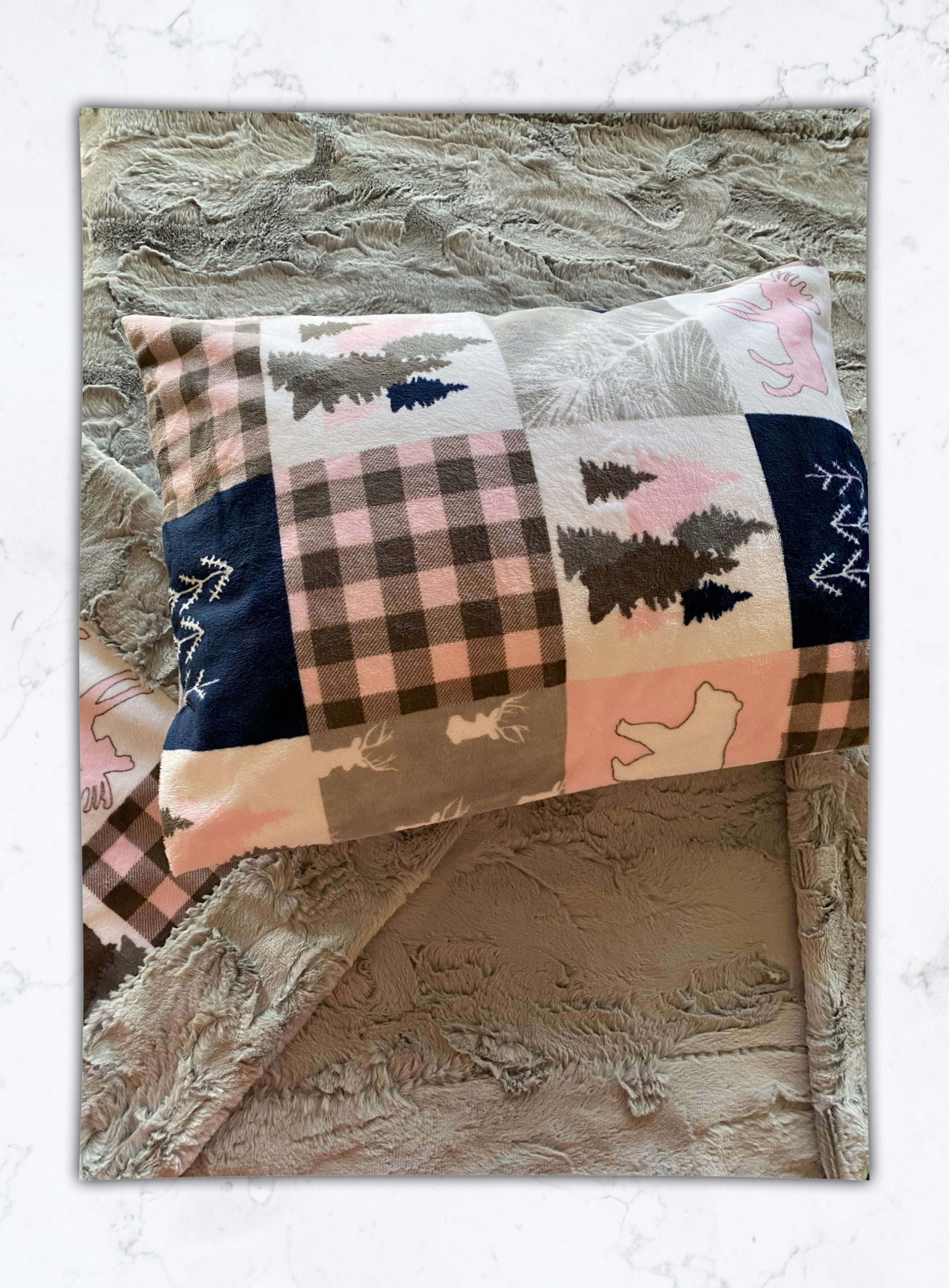 Minky pillowcase sale