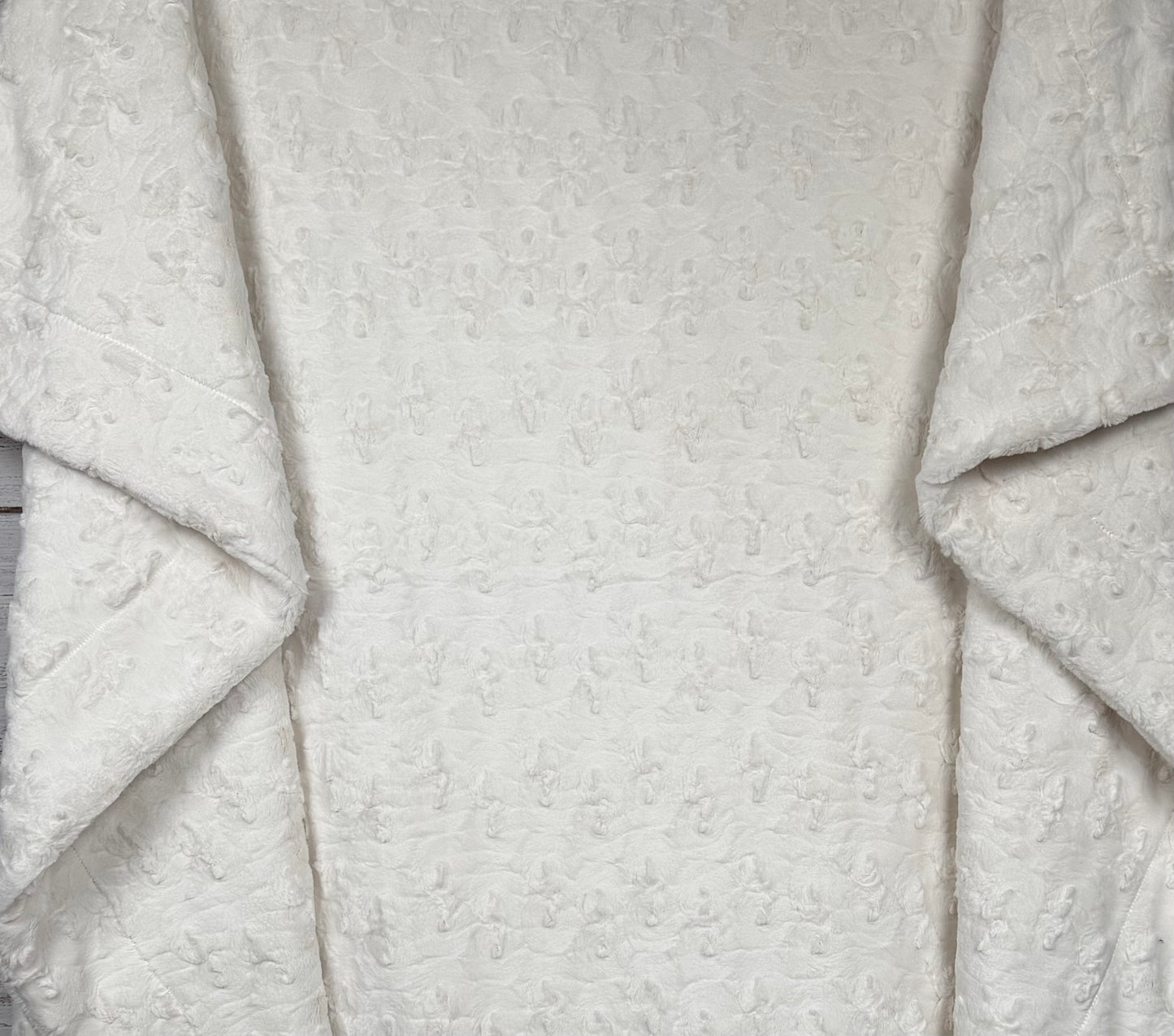 Natural Double Luxe XL 59x86 Large Minky Blanket