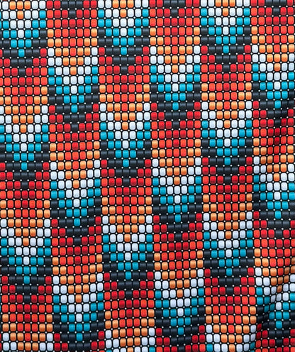 Boho Beads Tribal Arrows on Mallard Luxe Large 55x79 Minky Blanket
