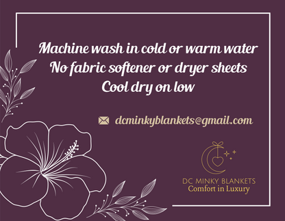 Leopard on Brown Luxe Large 56x79 Minky Blanket